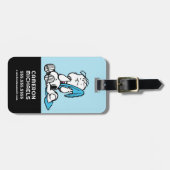 Erdnüsse | Linus & Snoopy Gepäckanhänger (Vorderseite horizontal)