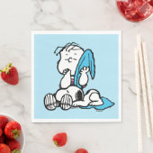 Erdnüsse | Linus & Snoopy Serviette (Beispiel)