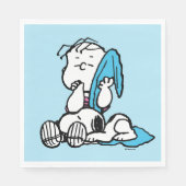 Erdnüsse | Linus & Snoopy Serviette (Vorderseite)