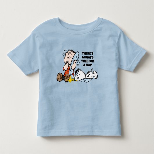 Erdnüsse | Linus, Snoopy und Holzschnitzerei Kleinkind T-shirt (Vorderseite)