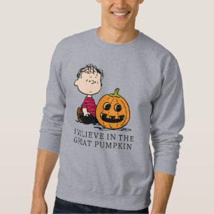 Erdnüsse Linus und Jack O' Lantern Sweatshirt