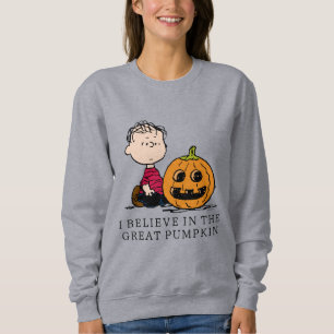 Erdnüsse Linus und Jack O' Lantern Sweatshirt