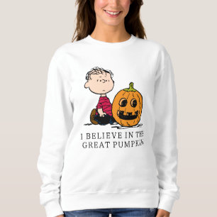 Erdnüsse Linus und Jack O' Lantern Sweatshirt