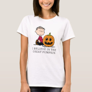 Erdnüsse Linus und Jack O' Lantern T-Shirt