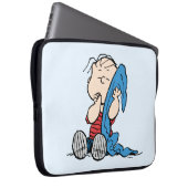 Erdnüsse | Linus und sein Deckblatt Laptopschutzhülle (Vorne Rechts)