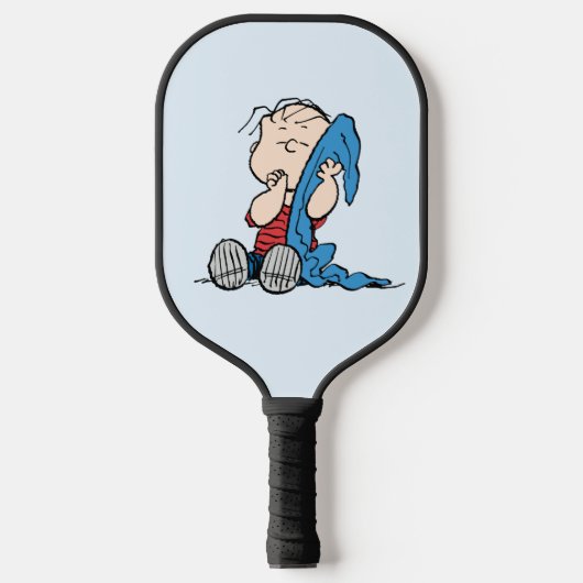 Erdnüsse | Linus und sein Deckblatt Pickleball Schläger (Vorderseite)
