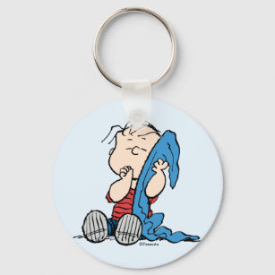 Erdnüsse   Linus und sein Deckblatt Schlüsselanhänger