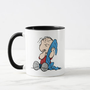 Erdnüsse   Linus und sein Deckblatt Tasse