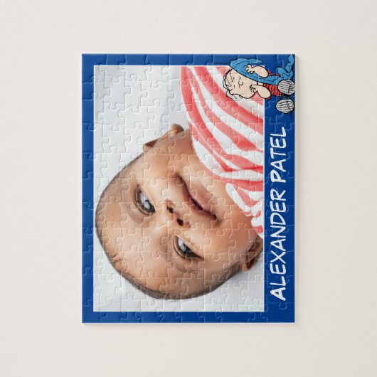 Erdnüsse | Linus und sein unbedrucktes Foto Puzzle (Vertikal)