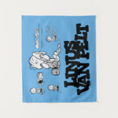 Erdnüsse | Linus Wandteppich (Vorderseite)