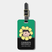 Erdnüsse | Lucy Blume Gepäckanhänger (Vorderseite vertikal)