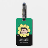 Erdnüsse | Lucy Blume Gepäckanhänger (Rückseite vertikal)