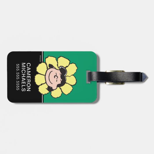 Erdnüsse | Lucy Blume Gepäckanhänger (Rückseite horizontal)