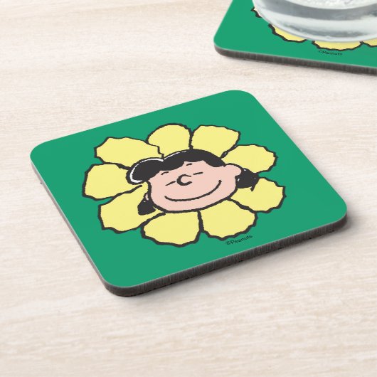 Erdnüsse | Lucy Blume Getränkeuntersetzer (Linke Seite)