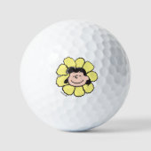 Erdnüsse | Lucy Blume Golfball (Vorderseite)