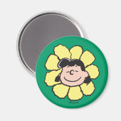 Erdnüsse | Lucy Blume Magnet (Vorderseite/Rückseite)