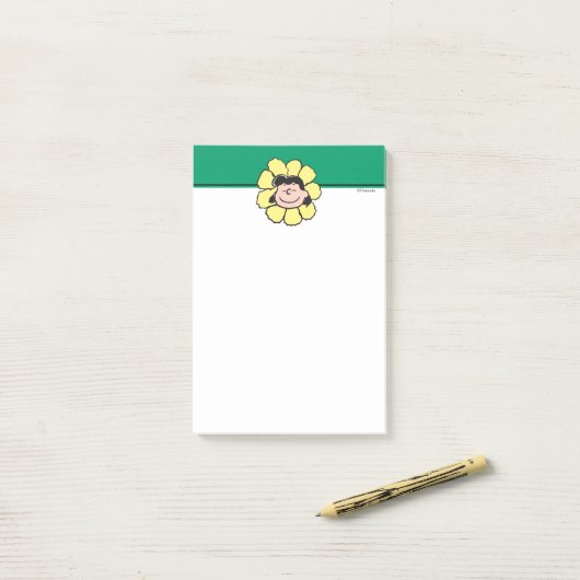 Erdnüsse | Lucy Blume Post-it Klebezettel (Auf Schreibtisch)