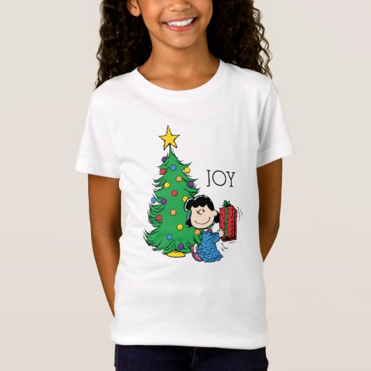 Erdnüsse | Lucy Christmas Tree T-Shirt (Vorderseite)