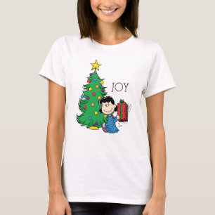 Erdnüsse Lucy Christmas Tree T-Shirt