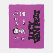 Erdnüsse | Lucy Fleecedecke (Vorderseite)