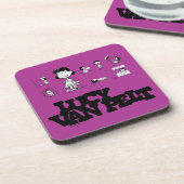 Erdnüsse | Lucy Getränkeuntersetzer (Linke Seite)