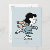 Erdnüsse | Lucy on Ice Postkarte (Vorne/Hinten)