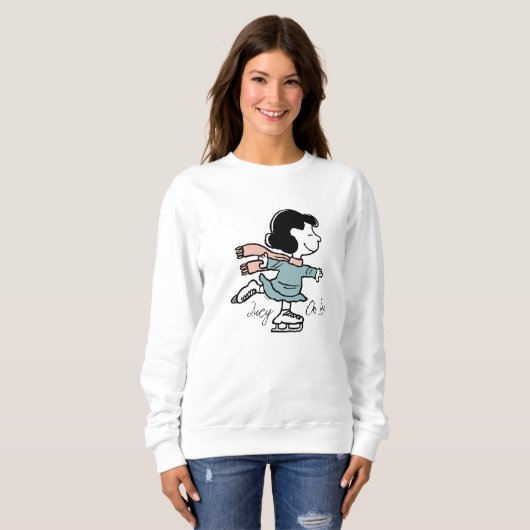Erdnüsse | Lucy on Ice Sweatshirt (Vorne ganz)