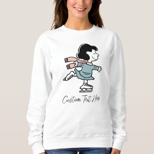 Erdnüsse | Lucy on Ice Sweatshirt (Vorderseite)