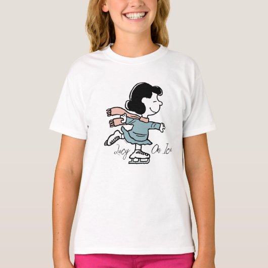 Erdnüsse | Lucy on Ice T-Shirt (Vorderseite)