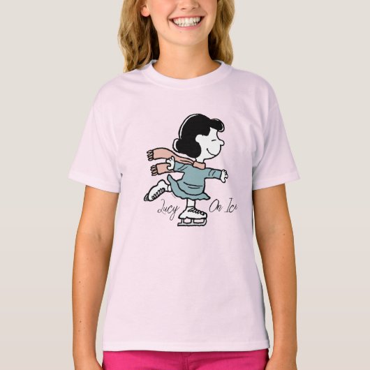 Erdnüsse | Lucy on Ice T-Shirt (Vorderseite)