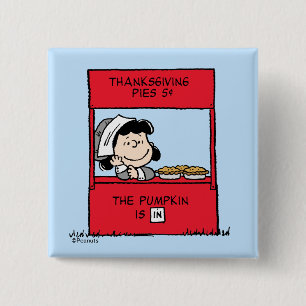 Erdnüsse   Lucy Pilgrim Pie Stand Button