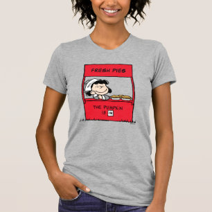 Erdnüsse Lucy Pilgrim Pie Stand T-Shirt