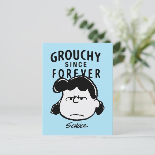 Erdnüsse | Lucy Seit Forever Postkarte (Stehend Vorderseite)