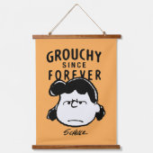 Erdnüsse | Lucy Seit Forever Wandteppich Mit Holzrahmen (Vorderseite)