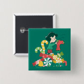 Erdnüsse | Lucy the More the Merrier Button (Vorne & Hinten)