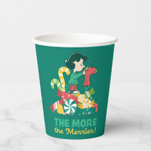 Erdnüsse Lucy the More the Merrier Pappbecher