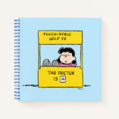 Erdnüsse | Lucy und der Arzt ist in Notizblock (Vorderseite)