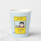 Erdnüsse | Lucy und der Arzt ist in Pappbecher (Vorderseite)