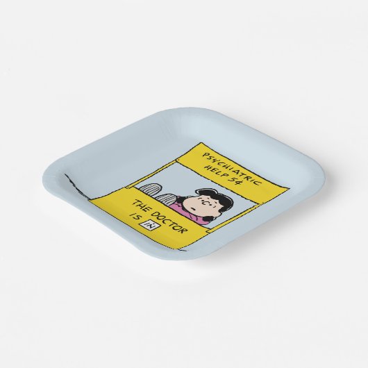 Erdnüsse | Lucy und der Arzt ist in Pappteller (Gewinkelt)