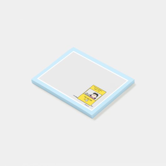 Erdnüsse | Lucy und der Arzt ist in Post-it Klebezettel (angewinkelt)