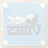 Erdnüsse | Lucy Vibes Glasuntersetzer (Rückseite)