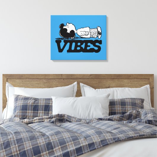 Erdnüsse | Lucy Vibes Leinwanddruck (Insitu (Schlafzimmer))