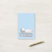 Erdnüsse | Lucy Vibes Post-it Klebezettel (Auf Schreibtisch)