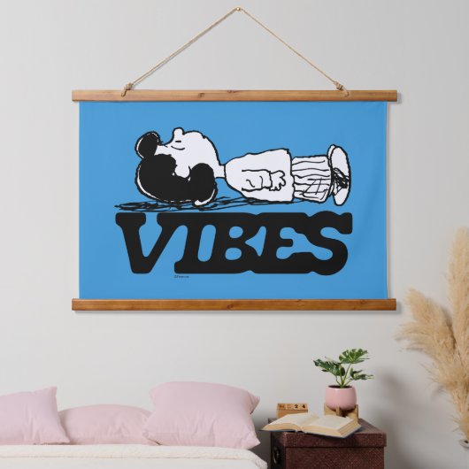 Erdnüsse | Lucy Vibes Wandteppich Mit Holzrahmen (Schlafzimmer)