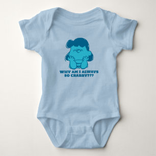 Erdnüsse Lucy Wer sagt, ich bin Crabby? Baby Strampler