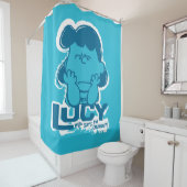 Erdnüsse | Lucy Wer sagt, ich bin Crabby? Duschvorhang (Beispiel)