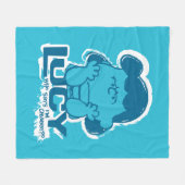 Erdnüsse | Lucy Wer sagt, ich bin Crabby? Fleecedecke (Vorderseite (Horizontal))