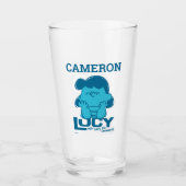 Erdnüsse | Lucy Wer sagt, ich bin Crabby? Glas (Vorderseite)