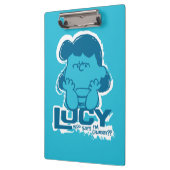 Erdnüsse | Lucy Wer sagt, ich bin Crabby? Klemmbrett (Links)