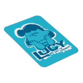 Erdnüsse | Lucy Wer sagt, ich bin Crabby? Magnet (Rechte Seite)